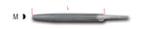 1718A6/T-SECOND-CUT TRIANGULAR FILES