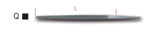 1718A6/T-SECOND-CUT TRIANGULAR FILES