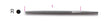 1718A10/R-SECOND-CUT ROUND FILES