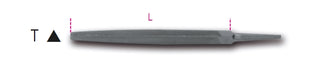 1718A6/T-SECOND-CUT TRIANGULAR FILES