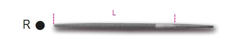 1718D10/R-ROUGH ROUND FILES