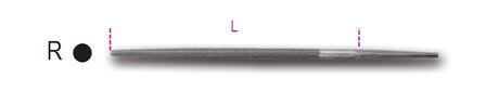 1718D10/R-ROUGH ROUND FILES