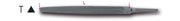 1718D6/T-ROUGH TRIANGULAR FILES