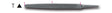 1718D8/T-ROUGH TRIANGULAR FILES