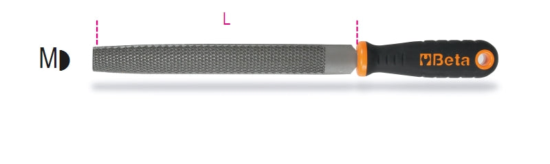 1719BM/RG-HALF-ROUND CABINET RASP