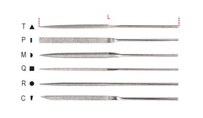 1720D/P-DIAMOND NEEDLE FILES