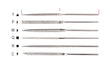 1720D/T-DIAMOND NEEDLE FILES