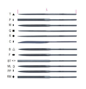 1720F-SECOND CUT NEEDLE FILES