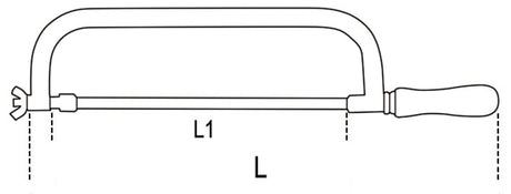 1727HS-HACKSAW FRAME HEAVY SERIES