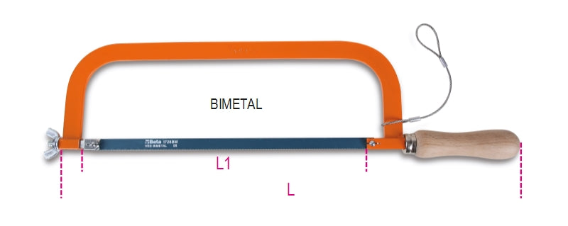 1727HS-HACKSAW FRAME HEAVY SERIES