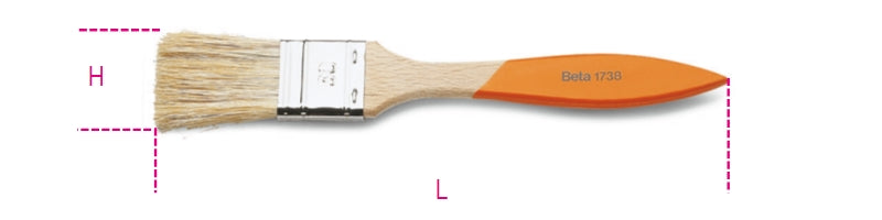 1738-BRISTLE BRUSH