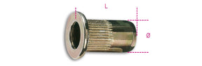 1742R-A M12-ALUM. THREADED RIVETS 10PCS