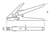 1743-FITTING TOOL FOR NYLON TIES