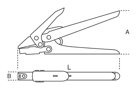 1743-FITTING TOOL FOR NYLON TIES