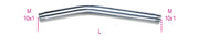 1750RC-CURVED RIGID HOSE