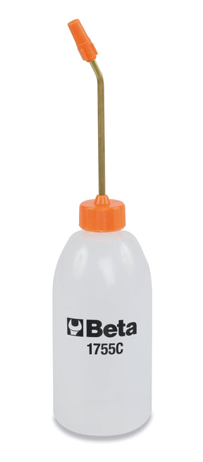 1755C 500-PLASTIC OIL CANS - CURVED
