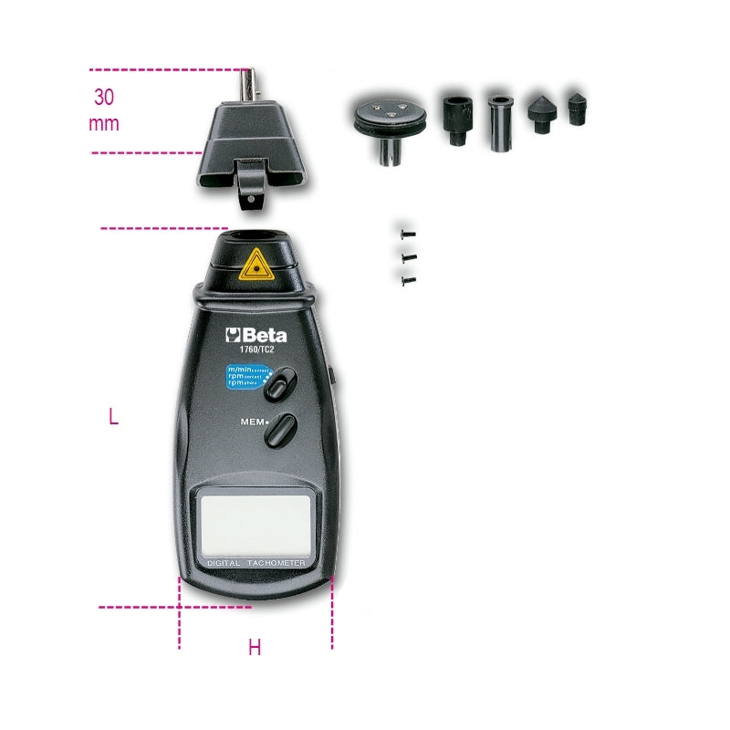 1760/TC2-DIGITAL TACHOMETER