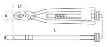 1761RS/1-REVERSIBLE WIRE TWISTING PLIER
