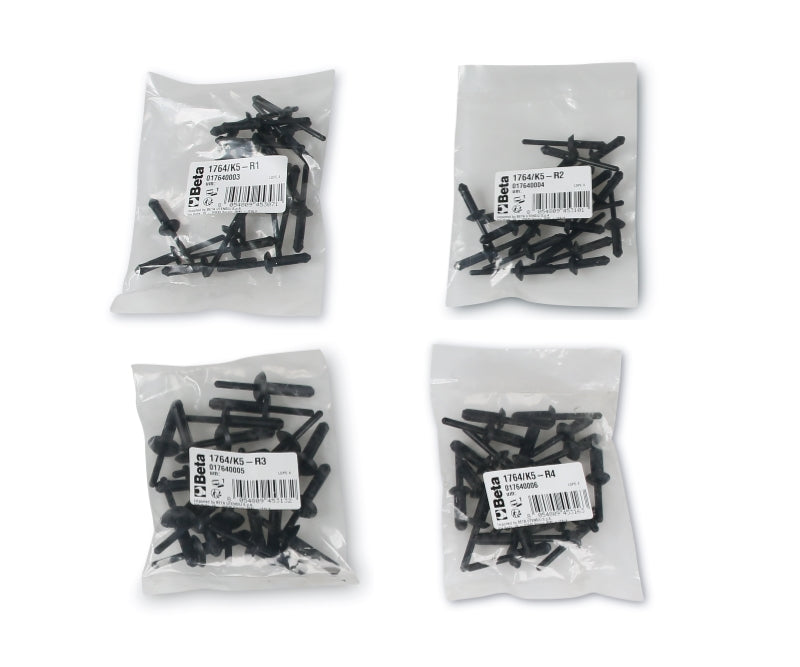 1764/K5-R1-PACK OF 20 PLASTIC RIVETS