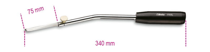 1766L-LEVER FOR GLASS WINDOWS