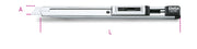1770-EXTRA FLAT UTILITY KNIFE
