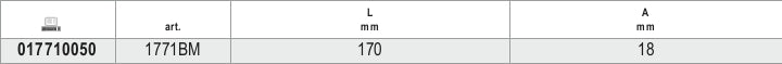 1771BM-UTILITY KNIFE 6 SPARE BLADES