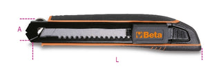 1771HD-UTILITY KNIFE 18 MM WITH 6 BLADES