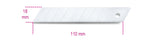 1771-UTILITY KNIFE WITH 3 BLADES