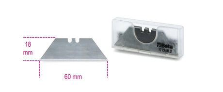 1772RL/2-10 LONG TRAPEZOIDAL BLADES
