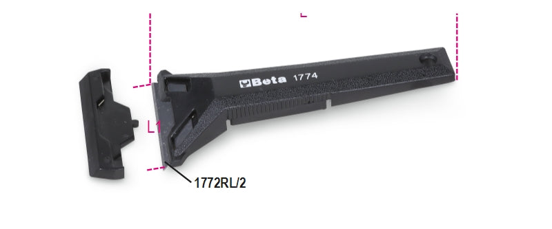 1772RL/2-10 LONG TRAPEZOIDAL BLADES