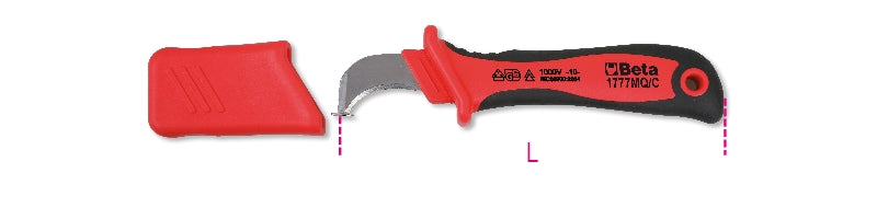 1777MQ/C-CABLE STRIPPING KNIFE 1000V
