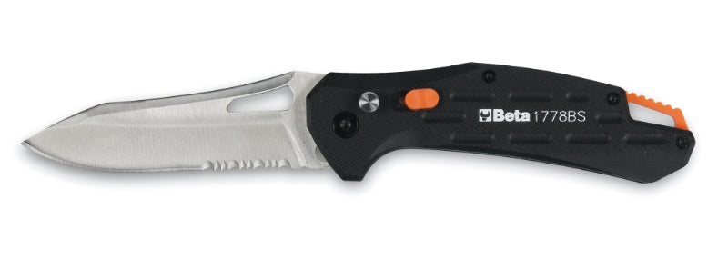 1778BS-FOLDAWAY KNIFE DOUBLE SAFETY LOCK