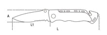 1778SOS-HS-CAR SERVICE KNIFE