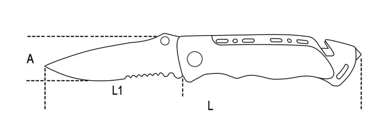 1778SOS-CAR SERVICE KNIFE