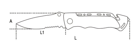 1778SOS-CAR SERVICE KNIFE