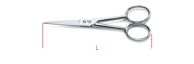 1781-SLIM LONG BLADE SCISSORS