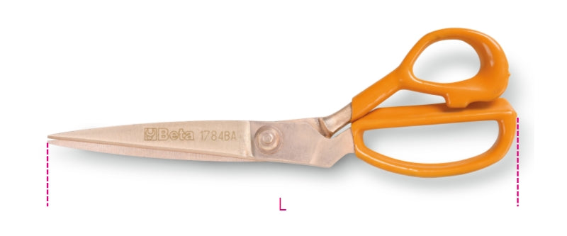 1784BA 225-SPARK-PROOF SCISSORS