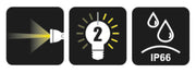 1833 L-HIGH-BRIGHTNESS LED TORCH 1100L
