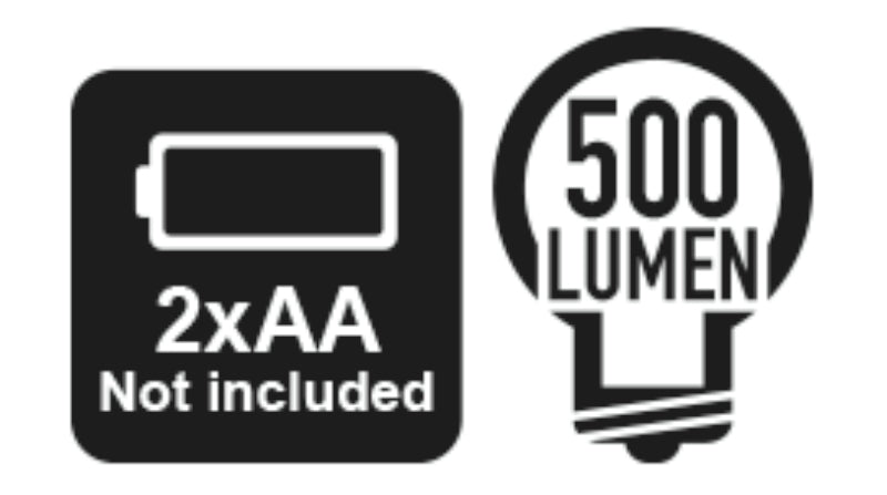 1833 S-HIGH-BRIGHTNESS LED TORCH 500 LM
