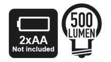 1833 S-HIGH-BRIGHTNESS LED TORCH 500 LM
