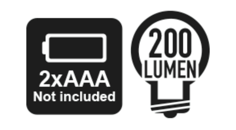 1833 XS/2-LED INSPECTION TORCH