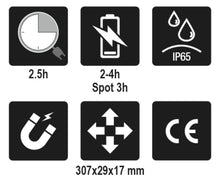 1838SLIM-ARTICUL.SLIM 3-LED INSPECT.LAMP