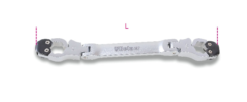 187 8X9-SWIVELLING, OPENABLE WRENCHES