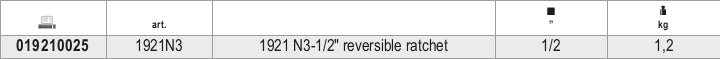 1921N3-1/2 REVERSIBLE AIR RATCHET