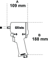 1924XM-COMPACT REVERSIBLE IMPACT WRENCH