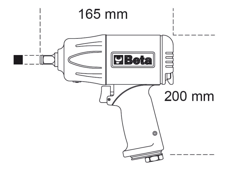 1928XM-COMPACT REVERSIBLE IMPACT WRENCH