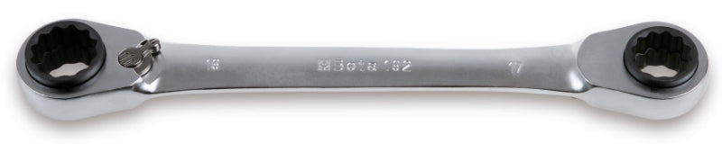 192 8-13-RATCHETING FLAT BI-HEX RING WR.