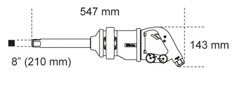 1930LH-REVERSIBLE IMPACT WRENCH