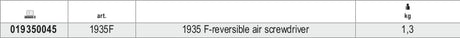 1935F-REVERSIBLE AIR SCREWDRIVER