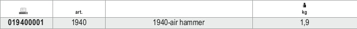 1940-AIR HAMMER